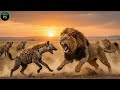 HIENAS VS. LEÓN: Batalla por Superviviencia - Depredadores tierras salvajes