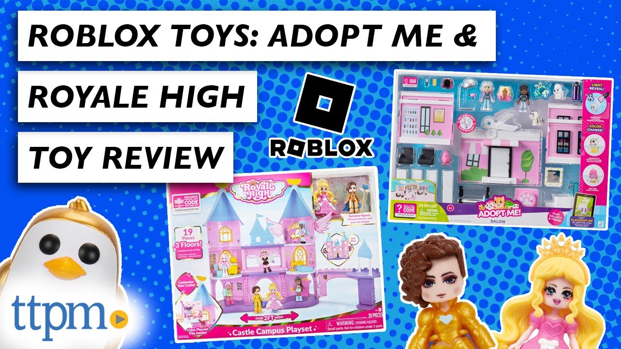Adopt Me! Salon and Royale High Castle Campus Playset TTPM
