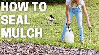 How To Lock Your Mulch In Place