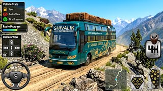 CAN I DRIVE 😱 BUS ON EXTREME MOUNTAIN ROAD - Indian Bus Simulator  screenshot 1