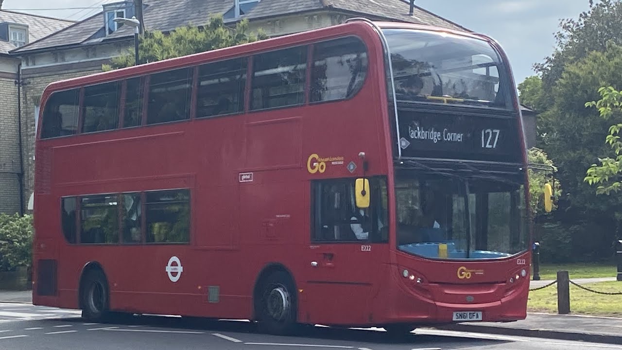 *Curtailed* ADL Enviro400 GAL Metrobus (C)  E222 - SN61 DFA Route 127 Hackbridge Corner