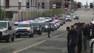 St. Louis honors fallen officer Gregory Triplett with funeral service Monday