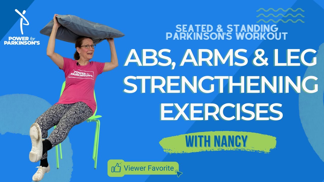 Full Body Parkinson's Workout Pillow Exercises for Strength and