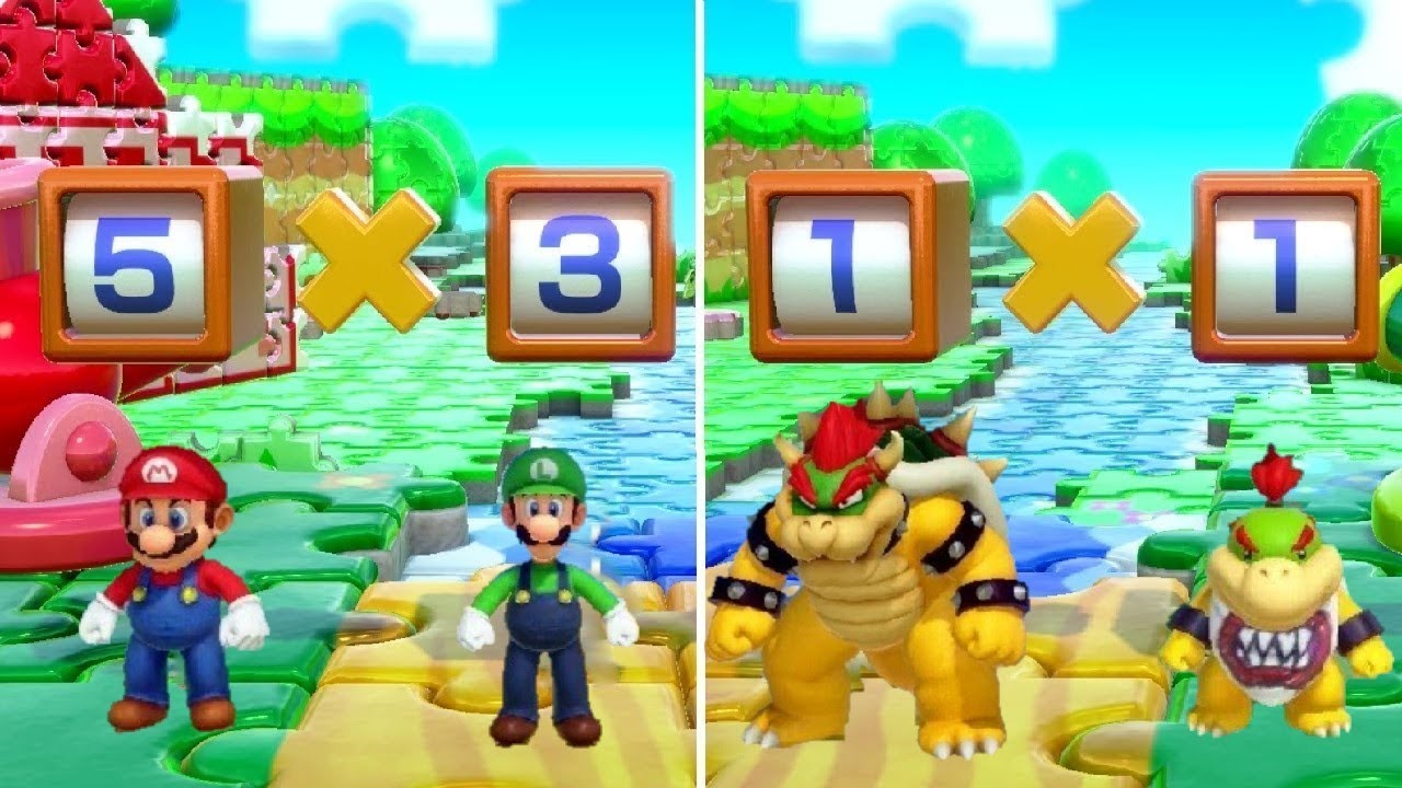 Super Mario Party - All Brainy Minigames