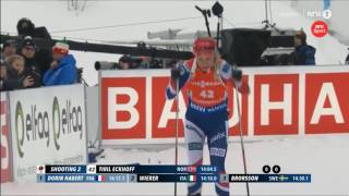 Tiril Eckhoff - Gold Medal WC Biathlon Sprint, Holmenkollen 2016