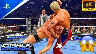 Cody Rhodes vs. Gunther - Sami Zayn Special Guest Referee| Smackdown 2026 4K Video|