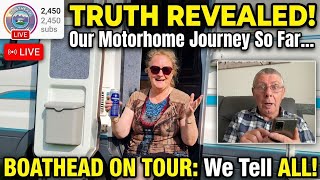 ​OUR MOTORHOME AND YOUTUBE JOURNEY So Far: The Ups, Downs & Everything Between!