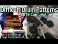 2016's Difficult Rock Band DLC Drum Patterns (Expert Pro Drums RB4)