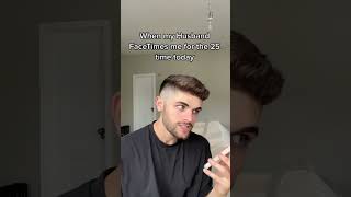 FaceTiming My Husband When I Miss Him | nickandant #comedy #couple #funny