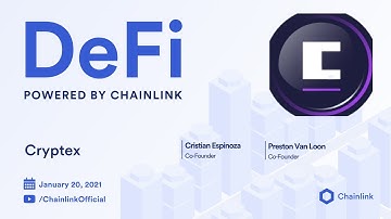 Cryptex and Chainlink Live Q&A: Decentralized Blockchain Oracles for DeFi Indexes
