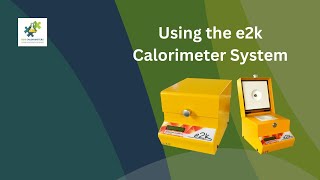 E2K Oxygen Bomb Calorimeter System - Operation