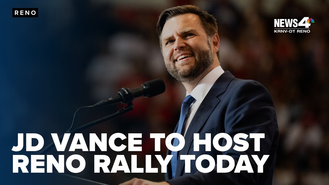 JD Vance to host campaign rally in Reno - YouTube