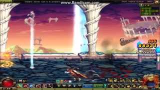 DFO Female Brawler griding to lv45 ~ gameplay