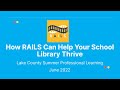 How rails can help your school library thrive