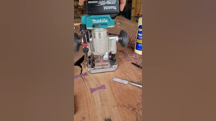 Makita Cordless 18V Router W/The Plunge Base = WOW...!