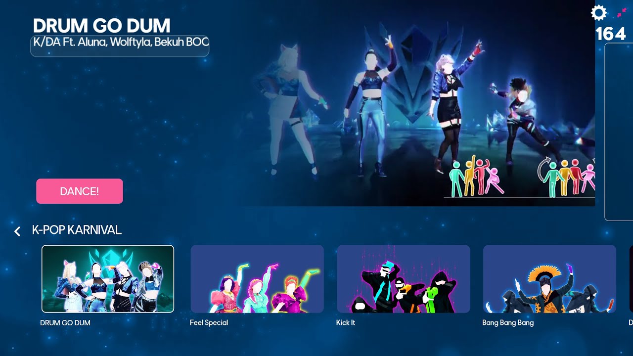 Just Dance NOW 2023 Drum Go Dum by K/DA (JD21