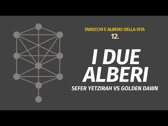 12. I DUE ALBERI nella kabbaklah