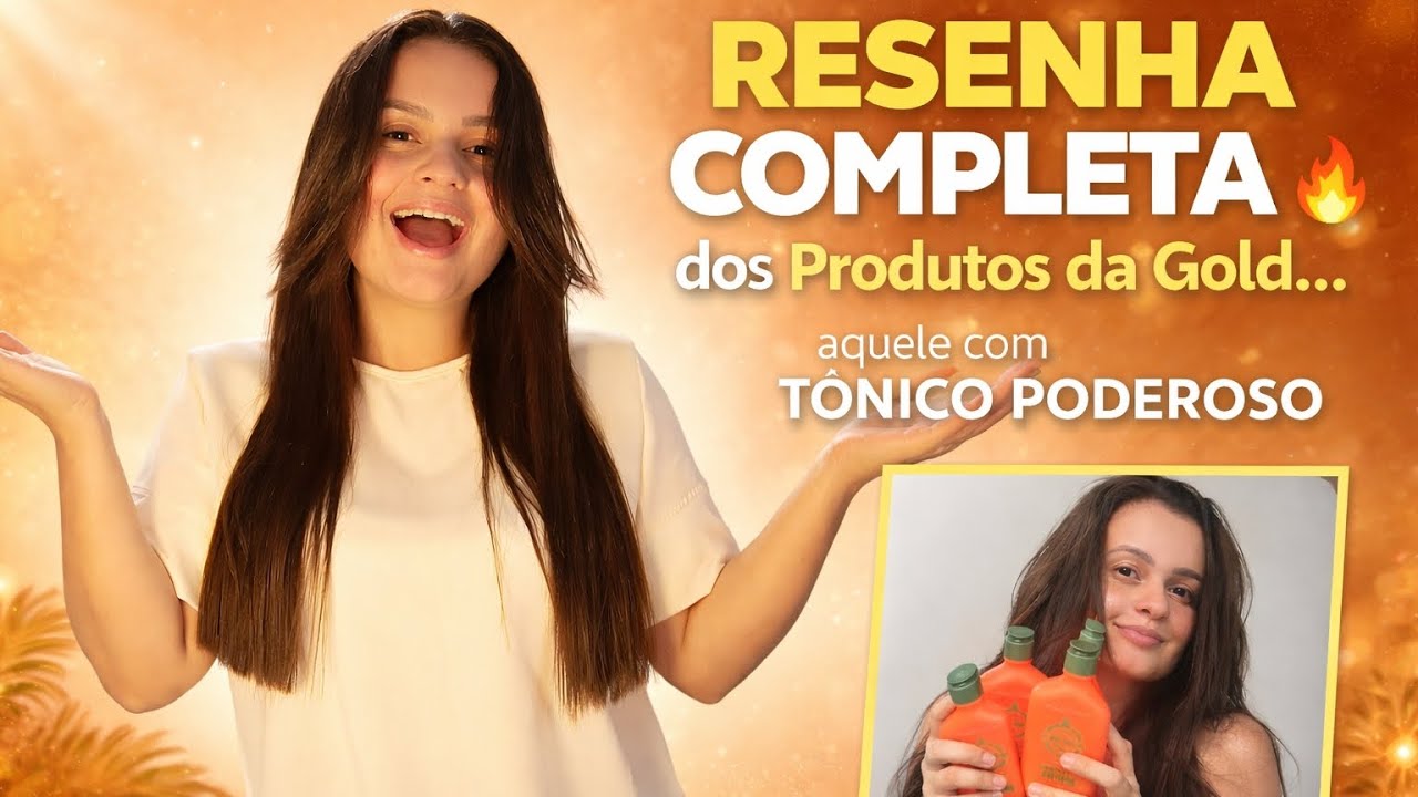 Tônico Poderoso Gold Spell – Antes e Depois REAL! | RESENHA COMPLETA ✨