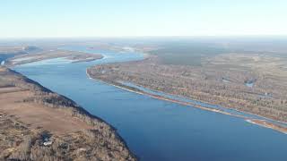 Аэросъёмка с.Работки Нижегородская область.