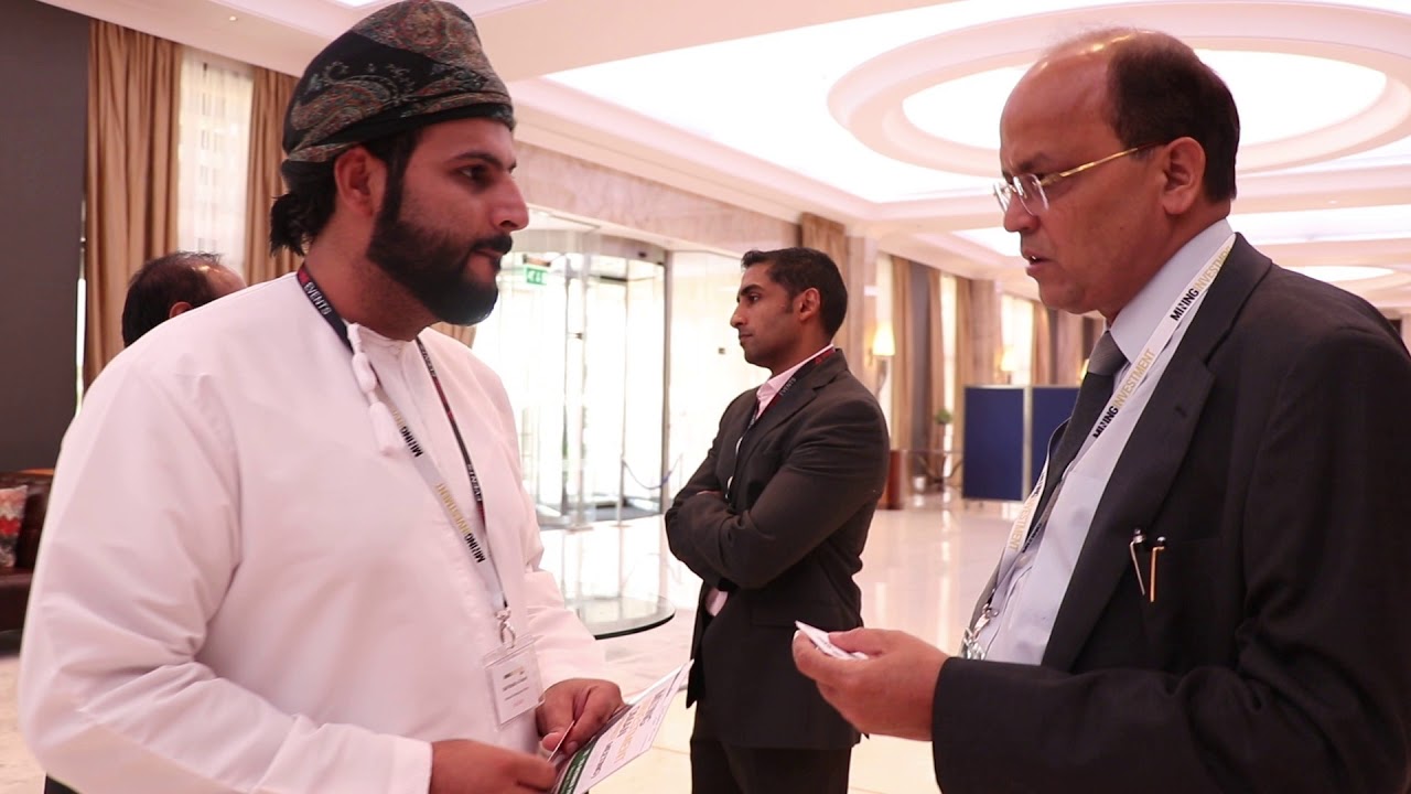 Networking at Mining Investment Oman Conference in Muscat