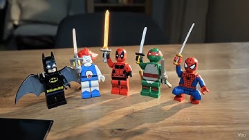 Lego big figures 3d printed come to life in this awesome video  , dc  , Thundercats,