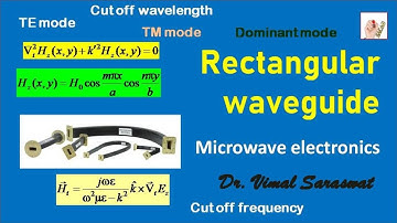 Rectangular waveguide | L-4 | Microwave electronics | With notes