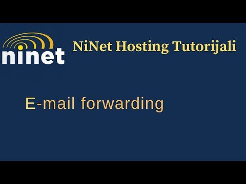 email forwarding -kako proslediti email adresu iz korisnickog panela my.ninet.rs