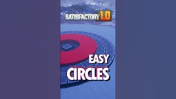 🔘 Satisfactory 1.0 Foundation Circle 🔘