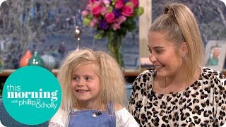 The 7YearOld Diagnosed With Uncombable Hair Syndrome | This Morning