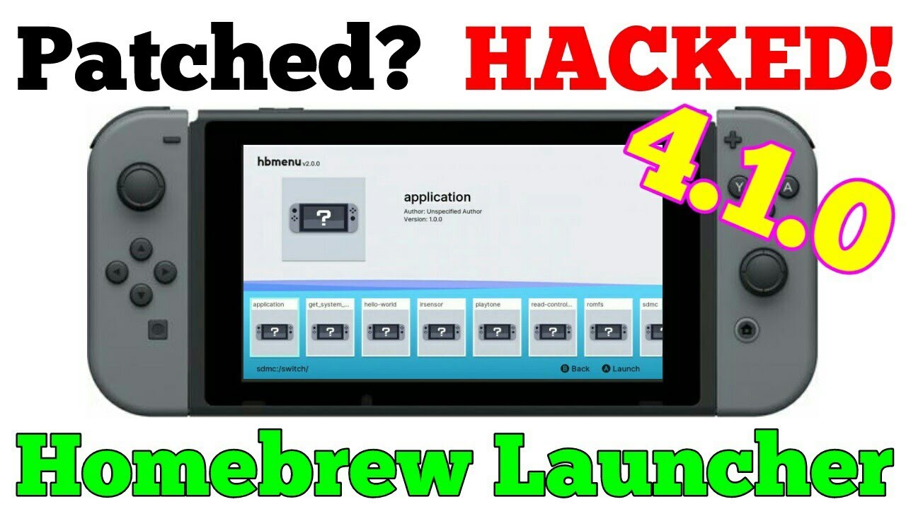 Mais um passo para a pirataria! Nintendo Switch já consegue iniciar  homebrew na firmware 4.1.0 