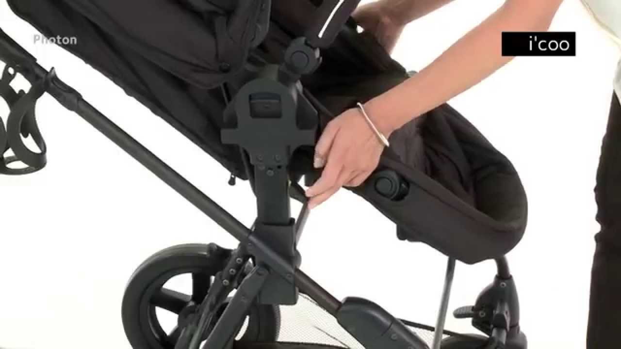 The i'coo Photon Pushchair - Demonstration | BabySecurity