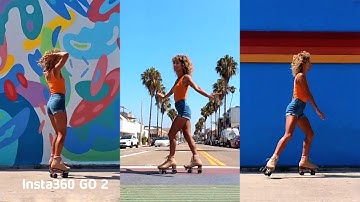 Insta360 GO 2: Roller Skating HEAVEN (ft. Kyle Huber)