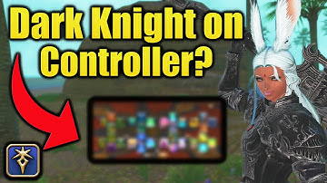 FFXIV Dark Knight op een controller?! Beetje raar!