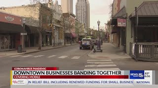 Downtown businesses banding together