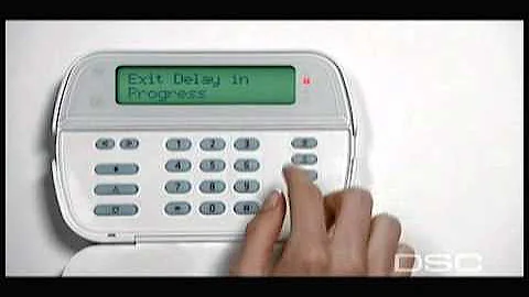 "Stay" arming your DSC alarm system