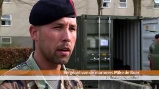 Mariniers oefenen gereedmaken voor NAVO-flitsmacht