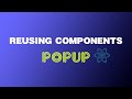 ReactJS - Reusing Components Popup
