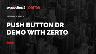 Demo: Expedient Push Button DR with Zerto screenshot 4