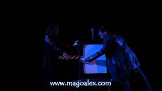 mago alex 2° gala della magia di Acerra 2017 shadow box