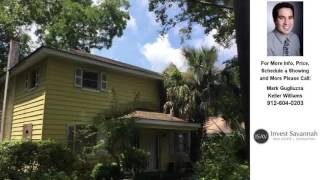 751 E Duffy Street, Savannah, GA Presented by Mark Gugliuzza.