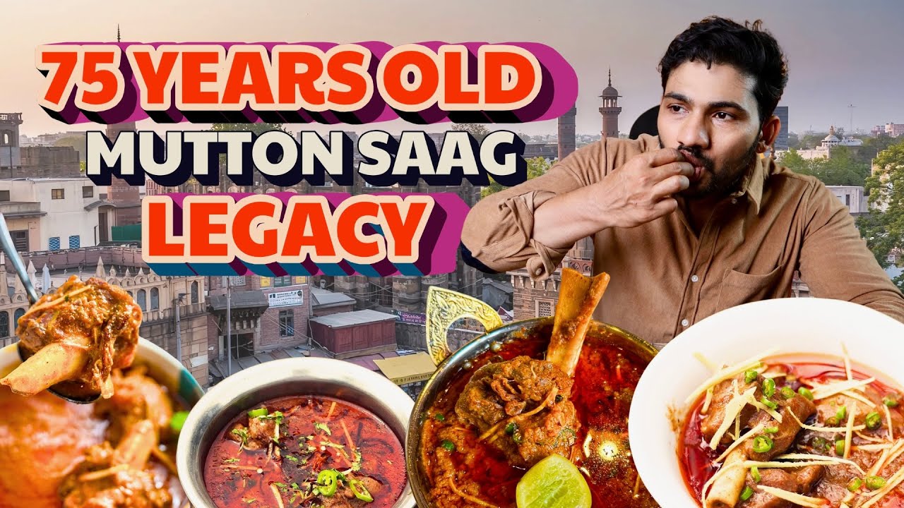 75 Year Old Mutton Saag Legacy in Ahmedabad | Hotel Iqbal | Paya | Nihari | Irfan shaikh vlogs