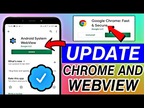Android System WebView & Google Chrome Update Problem Solution | Android system webview not update