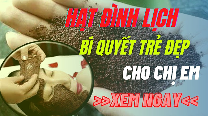 Dắp hạt đình lịch bao nhiêu lần 1 ngày