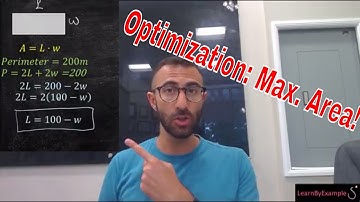 Step by Step guide to Optimization Problems: Maximize area,volume, colst