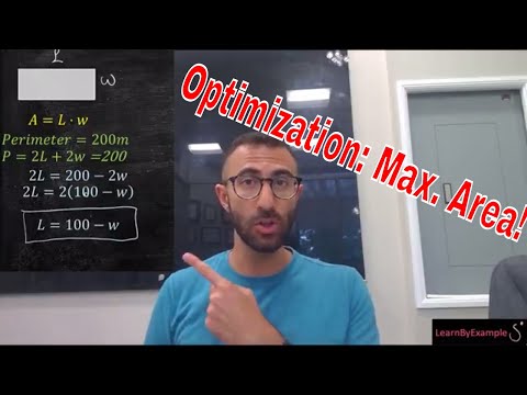 Step by Step guide to Optimization Problems: Maximize area,volume, colst