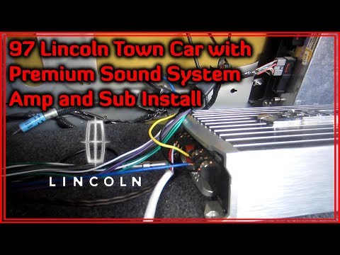 1997-lincoln-town-car-amplifier-and-subs-install-with-stock-amp-wiring