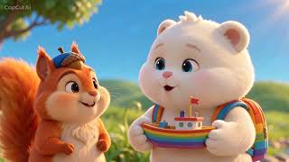 🌈 Pip’s Magical Friendship Adventure | Helping Friends Together