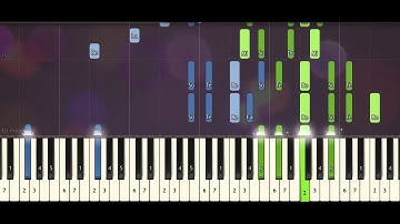 Title – CrossCode (piano acoustic) synthesia tutorial by Piano Sheet Music