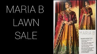 Maria B Lawn Sale 2020 on Wholesale Price | Market in Pakistan