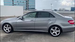 2012 Mercedes E200 BLUEEFFIENCY